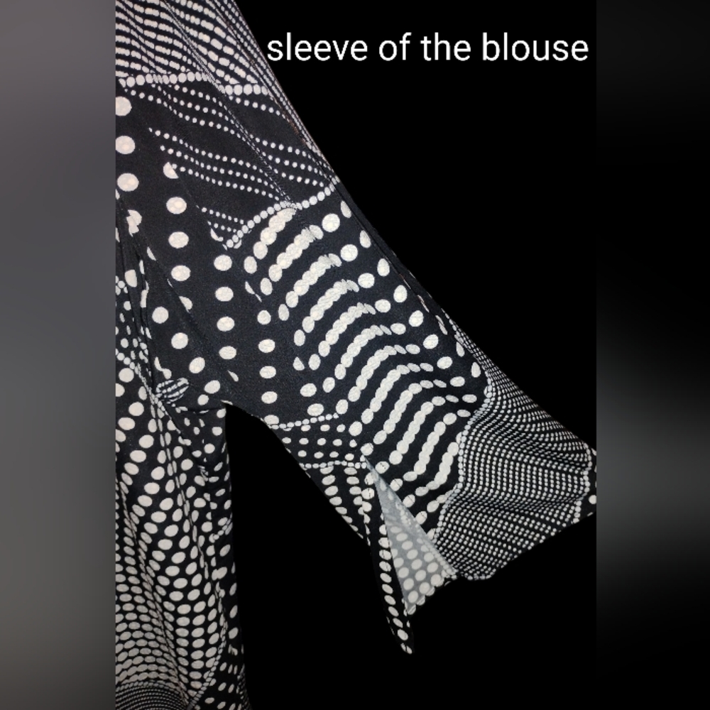 Joseph Ribkoff Monochrome Geometric Top - Picture 2 of 6